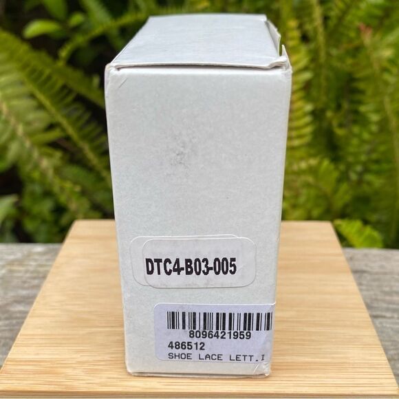 NIB Alexander McQueen 'I' Skull Gold Alphabet Shoe Charm/Necklace Pendant Goth - Picture 6 of 6